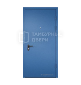 Дверь в тамбур глухая в подъезд порошок — ламинат ТД-2
